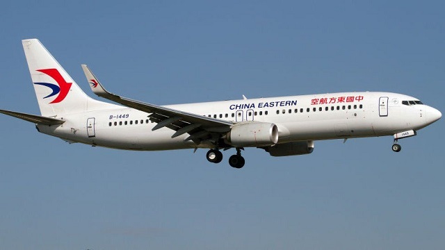 File picture of a China Eastern Airlines Boeing 737-800